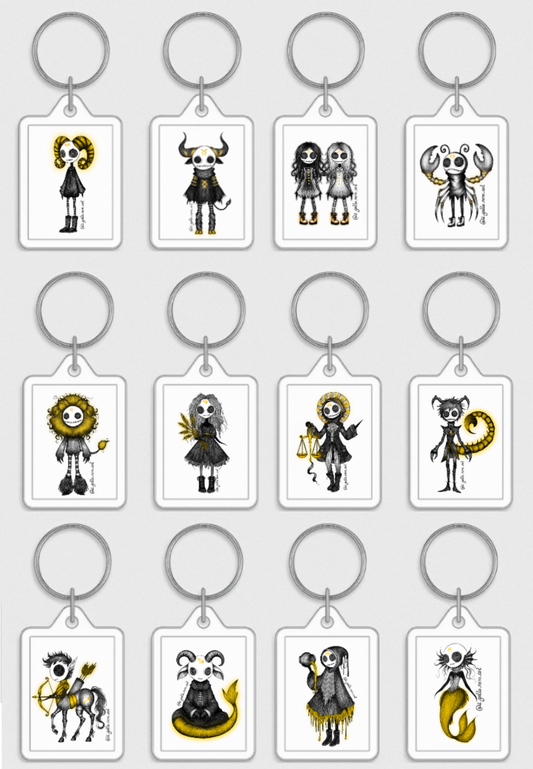 Zodiac Schlüsselanhänger