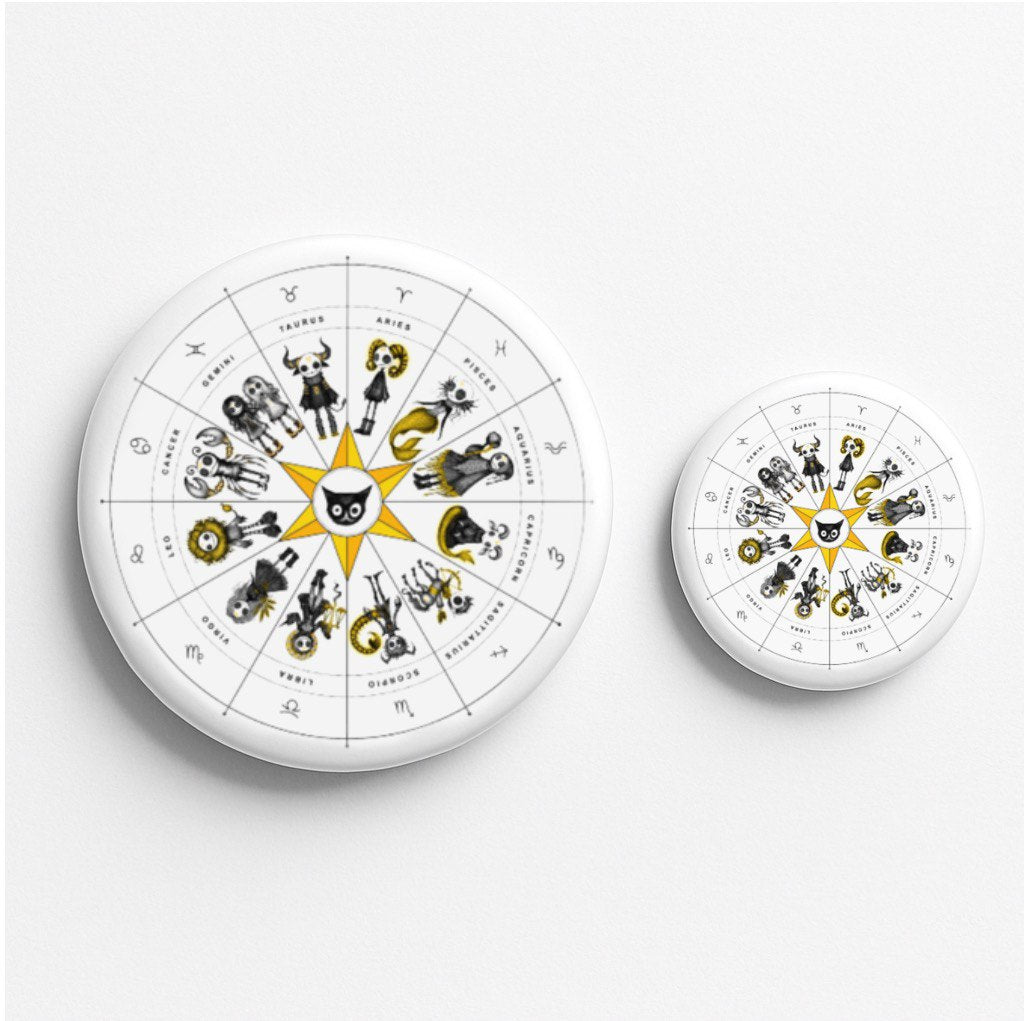 Zodiac Buttons