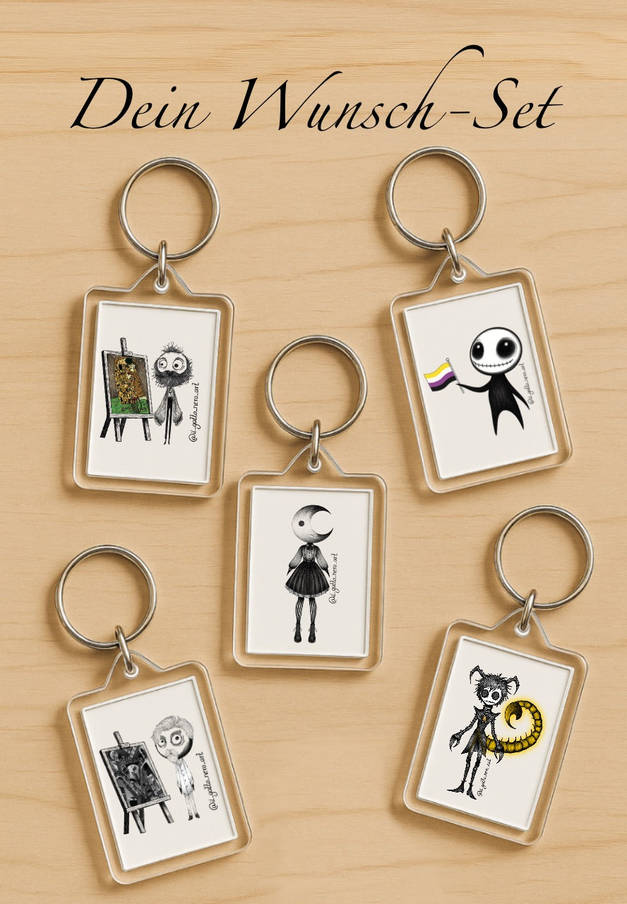 Schlüsselanhänger Wunsch-Set