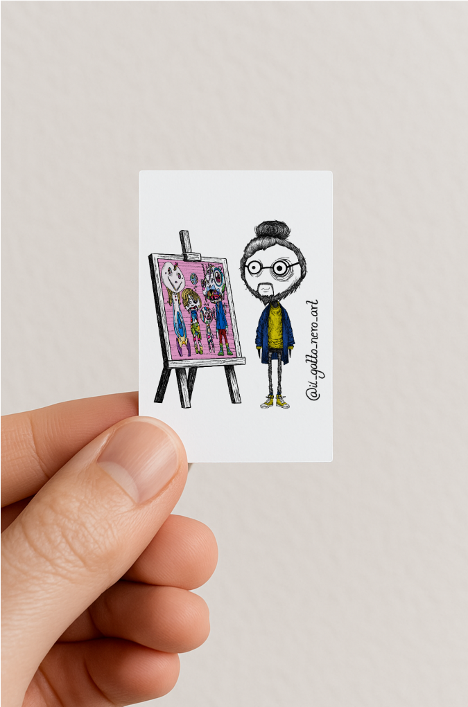 ArtVSArtist Sticker