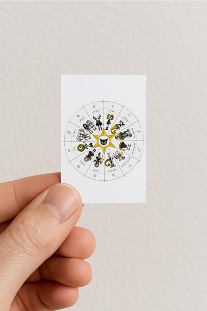 Adesivi dello zodiaco